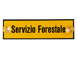 Hinweistafel Forstdienst -Italiano